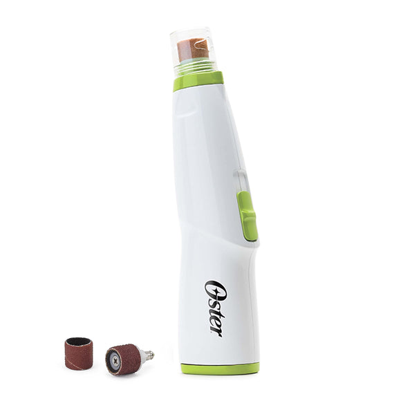 Oster Nail Grinder – Cordless Battery-Powered Grooming Tool with Quiet Motor and Safety Guard