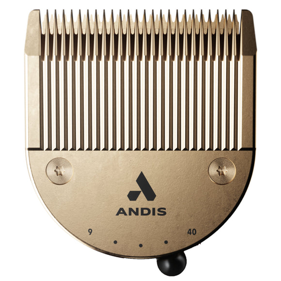 Andis Vida Gold Replacement Blade – Adjustable Precision Blade, Compatible with Pulse Li 5 and Vida Razor