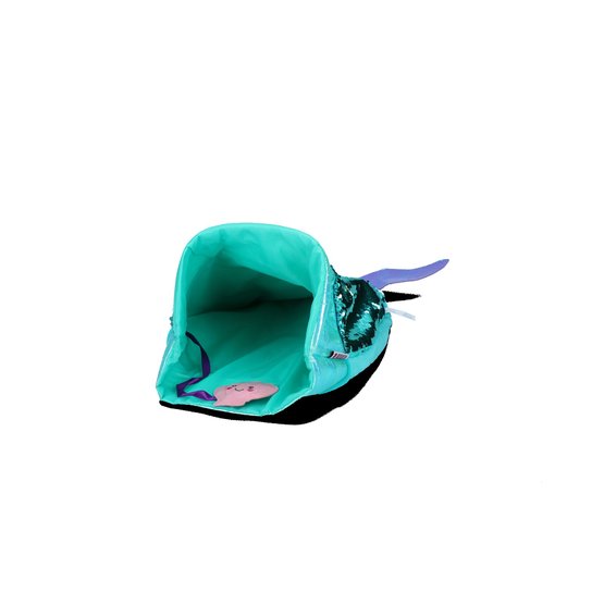 KONG Play Spaces SeaQuins Cat Tunnel – Mermaid Tail Design, Sequined, Rustling Interactive Toy