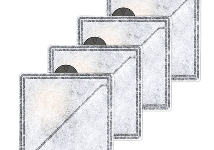 PetSafe Ion-X Replacement Carbon Filters – 4 Pack, Advanced Filtration for Viva and Outlast Fountains