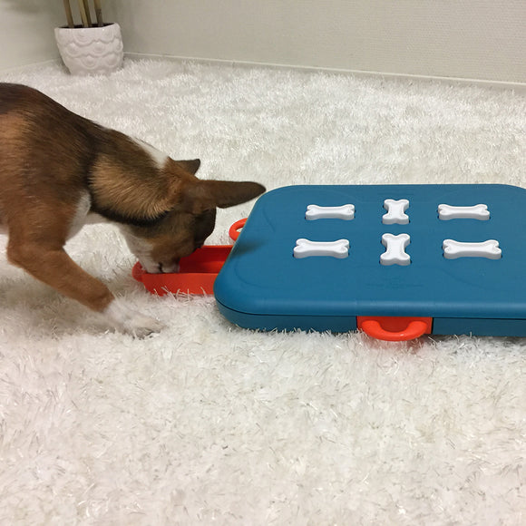 Nina Ottosson Dog Casino Level 3 Puzzle – Interactive Treat-Dispensing Game, Advanced Challenge