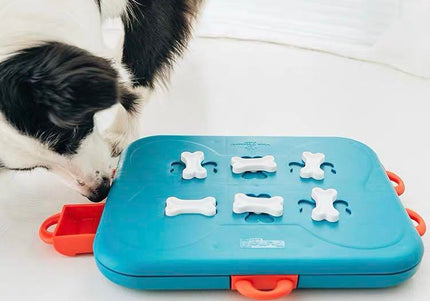 Nina Ottosson Dog Casino Level 3 Puzzle – Interactive Treat-Dispensing Game, Advanced Challenge