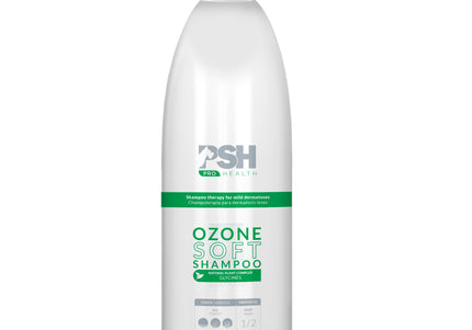 PSH Ozone Soft Shampoo – Gentle Cleansing Formula, Soothes Sensitive Skin, 1L Bottle