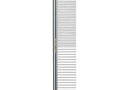 Artero Mini Comb Nature Collection 15cm – Small Metal Grooming Comb with Mixed Tooth Spacing