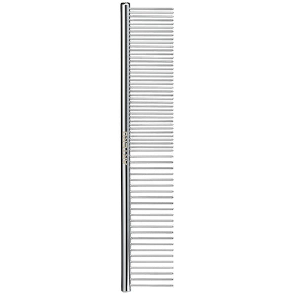 Artero Mini Comb Nature Collection 15cm – Small Metal Grooming Comb with Mixed Tooth Spacing