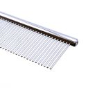 Artero Mini Comb Nature Collection 15cm – Small Metal Grooming Comb with Mixed Tooth Spacing