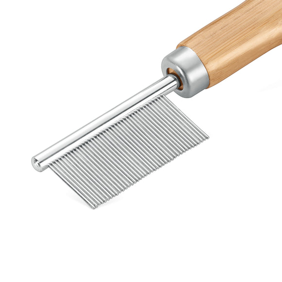 Artero Nature Mini Eye and Face Comb – Small Bamboo Detangling Tool, Gentle Precision Design