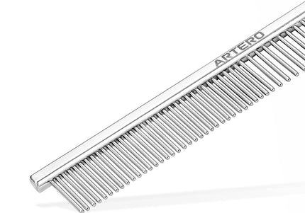 Artero Ginger Eye and Face Comb 13cm – Mixed Tooth Spacing, Precision Facial Styling Tool