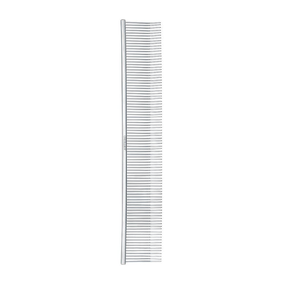 Artero Bear Volume Comb 23cm – Curved Pin Grooming Comb for Enhanced Coat Volume