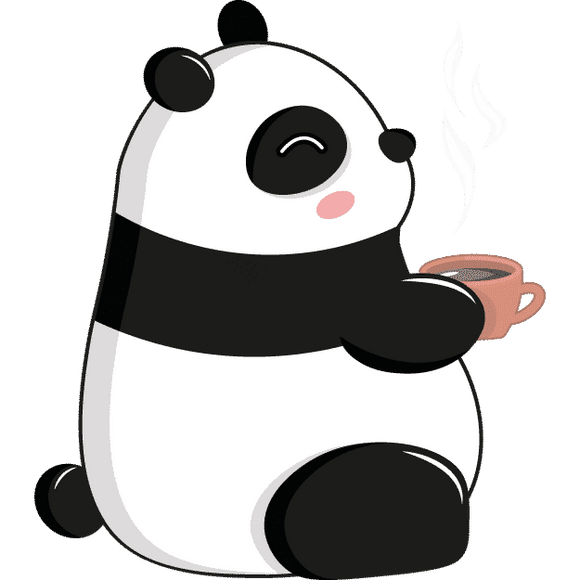 Dashi Snooze Cat Collar – Soft Adjustable Collar with Cute Panda Pattern Design