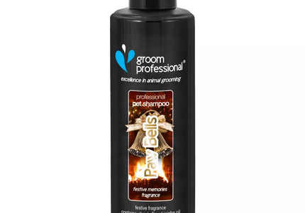 Groom Professional Paw Bells Shampoo – Concentrated Festive Formula, 1:12 Dilution, 250ml