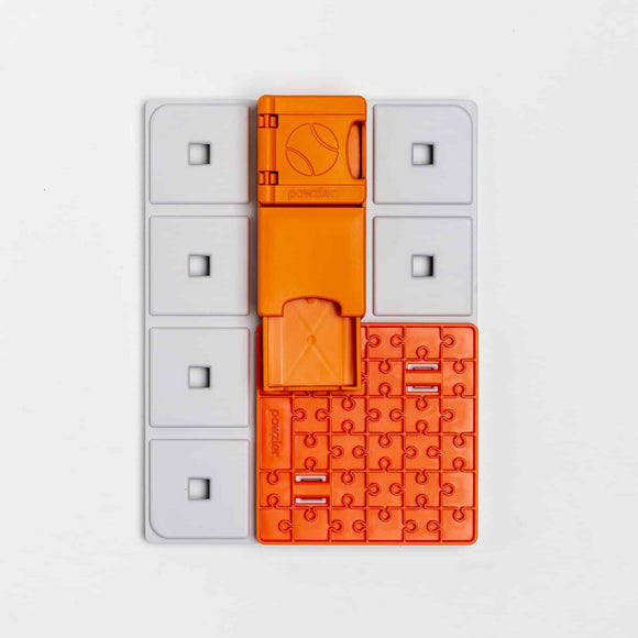 Pawzler Terra Dog Puzzle Module – Level 1 Bonus Block with Licking Mat, Engaging Design