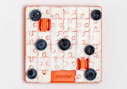 Pawzler Terra Dog Puzzle Module – Level 1 Bonus Block with Licking Mat, Engaging Design