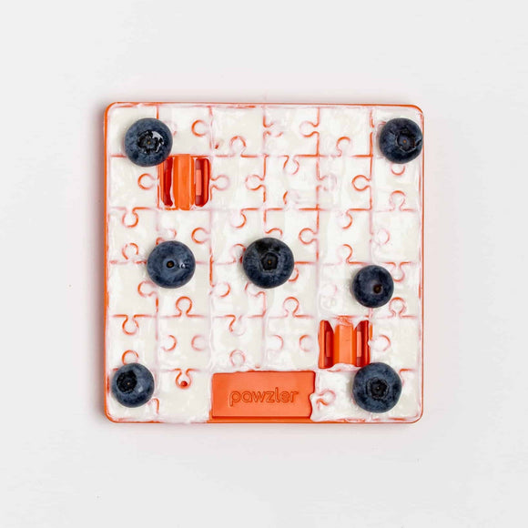 Pawzler Terra Dog Puzzle Module – Level 1 Bonus Block with Licking Mat, Engaging Design