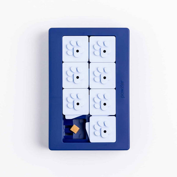 Pawzler Louvre Dog Puzzle Module – Level 3 Interactive Bonus Block, Durable Design