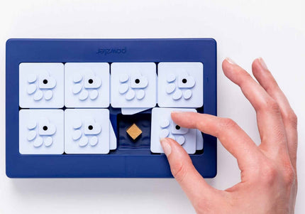 Pawzler Louvre Dog Puzzle Module – Level 3 Interactive Bonus Block, Durable Design