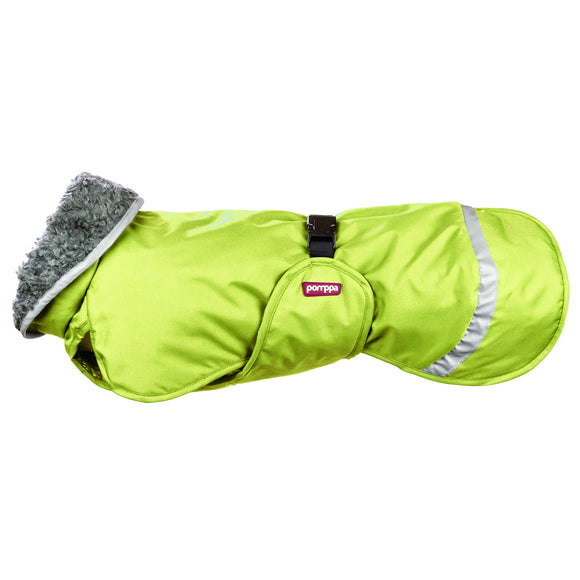 Perus Pomppa Lime Winter Jacket – Insulated Waterproof Outerwear, Size 85, Vibrant Color