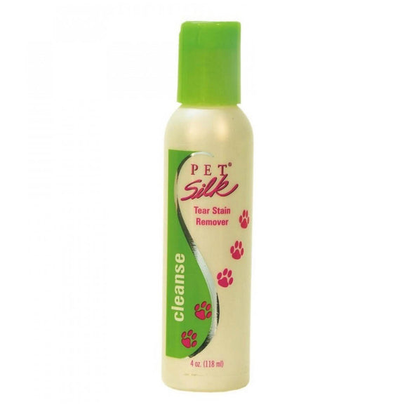 Pet Silk Tear Stain Remover 118ml – Gentle Formula Eliminates Eye and Mouth Discoloration