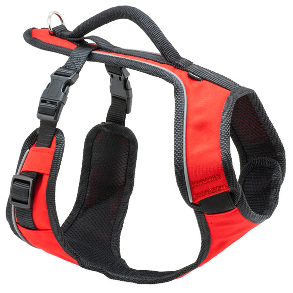 PetSafe Easy Sport Harness Red – Pressure-Free Adjustable Design, Small Size, Comfortable Fit