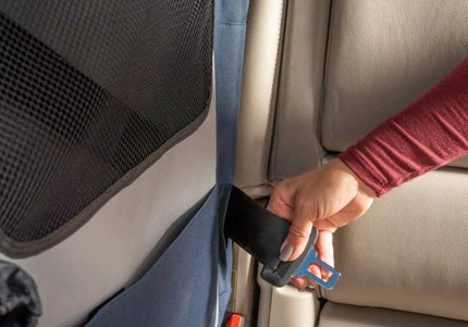 PetSafe Happy Ride Collapsible Travel Carrier – Large Car Seat, Lightweight Design, Up to 27kg