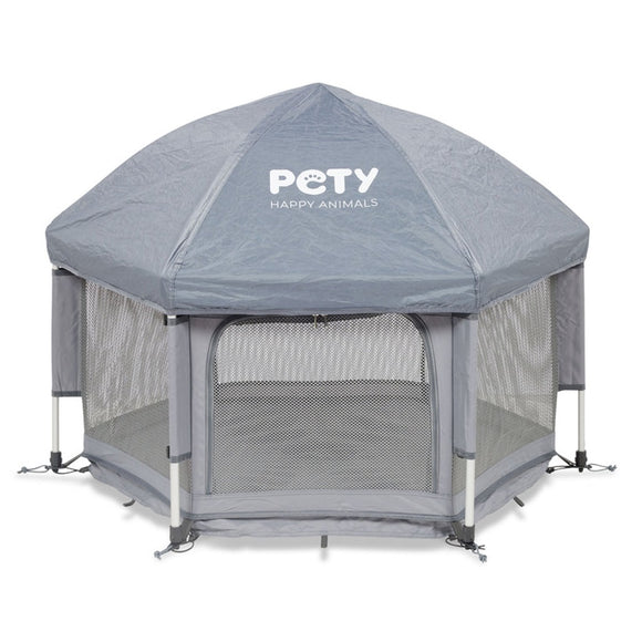 Pety Playpen Small – Foldable Tent with Mat and Cover, Lightweight Design for Travel and Events