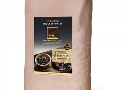 Escapure Premium Senior Pferd Dog Food – Oven-Baked Horse Meat, High-Quality Nutrition, 12kg