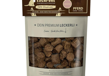 Escapure Premium Nockerl Horse Treats – Natural Dumpling-Shaped Snacks, 150g, Gentle Formula