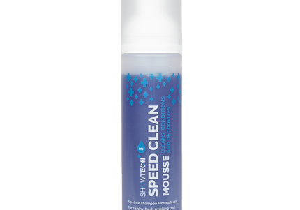 Show Tech+ Speed Clean Mousse 200ml – Dry Foam Shampoo with Aloe Extract, Fast-Acting Formula