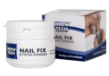 Show Tech Nail Fix Styptic Powder 14g – Fast-Acting Bleeding Stop Powder, Safe and Easy Application