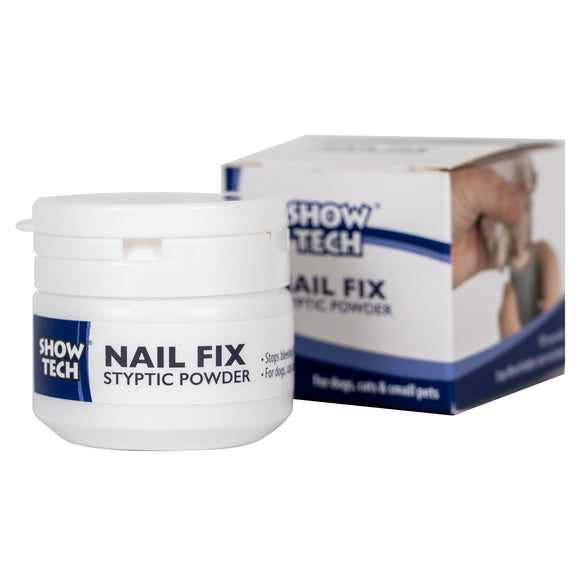 Show Tech Nail Fix Styptic Powder 14g – Fast-Acting Bleeding Stop Powder, Safe and Easy Application