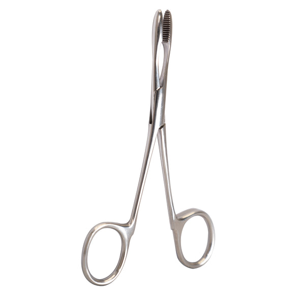 Show Tech Safety Ear Forceps 14cm – Straight Stainless Steel Tool with Non-Slip Grip