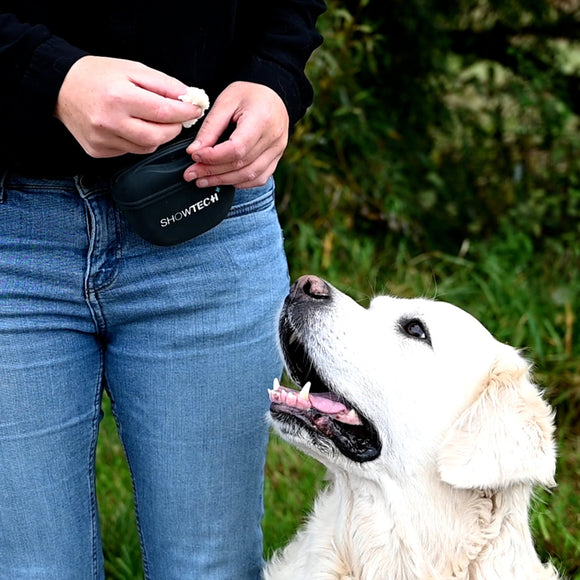 Show Tech+ Silicone Treat Pouch – Flexible, Easy-Clean Storage for Training Rewards