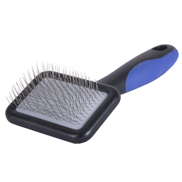 Show Tech Universal Soft Slicker Tiny – Gentle Small Poodle Brush with Flexible Bristles