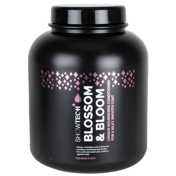 Show Tech+ Blossom & Bloom Conditioner – Moisturizing Concentrate, Protective Formula, 4.5L