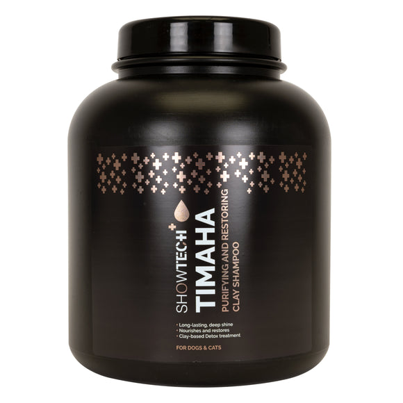 Show Tech+ Timaha Purifying Shampoo – Deep Cleansing Clay Formula, Concentrated 4.5L