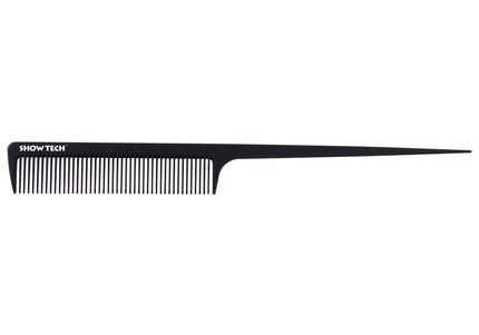Show Tech Antistatic Carbon Needle Comb 22cm – Professional Fine-Tooth Carbon Fiber Styling Tool