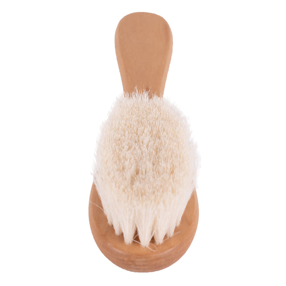 Show Tech Pure Goat Hair Brush 15cm – Soft Natural Bristles, Ideal for Powder and Chalk Application