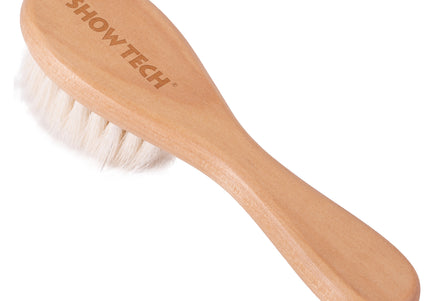 Show Tech Pure Goat Hair Brush 15cm – Soft Natural Bristles, Ideal for Powder and Chalk Application