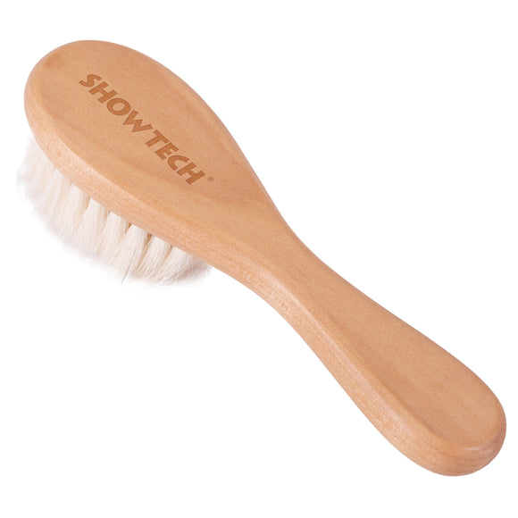 Show Tech Pure Goat Hair Brush 15cm – Soft Natural Bristles, Ideal for Powder and Chalk Application
