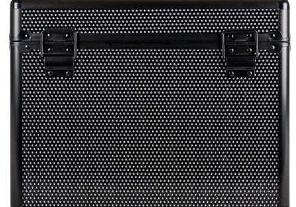 Show Tech Groom-X Sparkling Case Black – Durable Grooming Tool Organizer with Glitter Finish