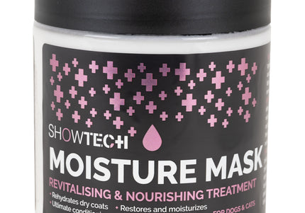 Show Tech+ Moisture Mask 500ml – Revitalizing Concentrate for Dry, Brittle, Damaged Fur, Deep Hydration