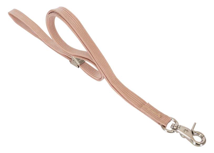 Show Tech Grooming Rose Grooming Leash – Durable Pink 60cm Lead with Secure Fastener