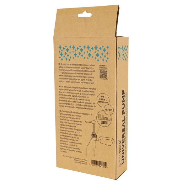 Show Tech+ Universal Dosing Pump Set – 2-Pack, Fits 3L, 5L, 8L Containers, Easy Dispensing