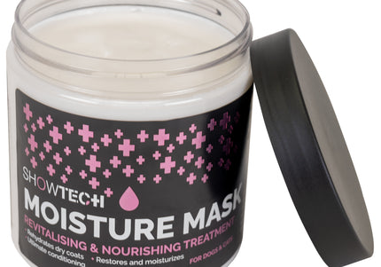 Show Tech+ Moisture Mask 500ml – Revitalizing Concentrate for Dry, Brittle, Damaged Fur, Deep Hydration