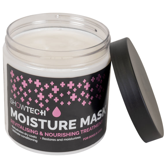 Show Tech+ Moisture Mask 500ml – Revitalizing Concentrate for Dry, Brittle, Damaged Fur, Deep Hydration