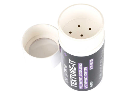 Show Tech+ Texture-It Black Grooming Powder 30g – Volumizing Styling Formula for Dark Coats