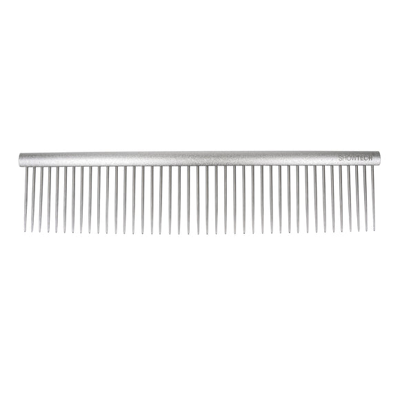 Show Tech Featherlight Curved Comb 25cm – Ultra-Lightweight, Ergonomic Design for Flawless Coat Finishing