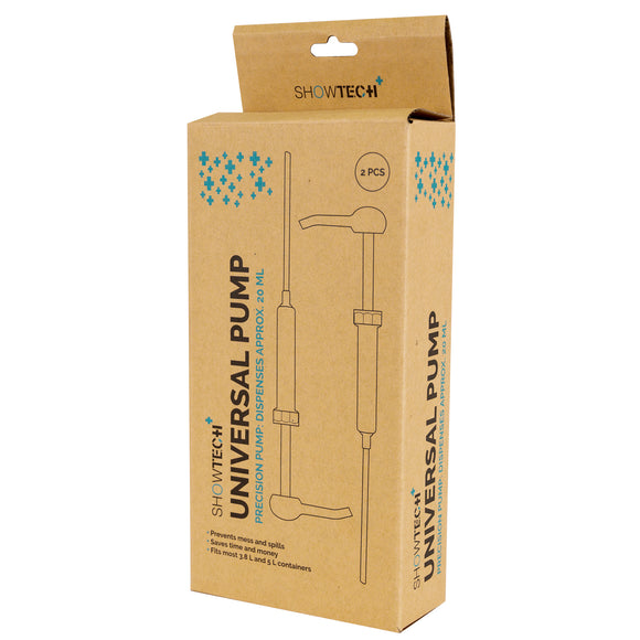 Show Tech+ Universal Dosing Pump Set – 2-Pack, Fits 3L, 5L, 8L Containers, Easy Dispensing