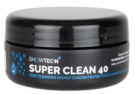 Show Tech+ Super Clean 40 Cleansing Shampoo Concentrate 1:40, 100ml – Deep Cleaning Formula