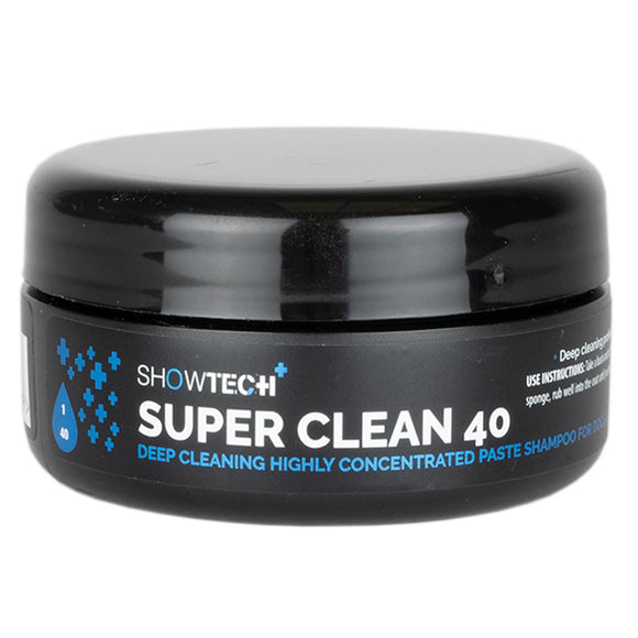 Show Tech+ Super Clean 40 Cleansing Shampoo Concentrate 1:40, 100ml – Deep Cleaning Formula